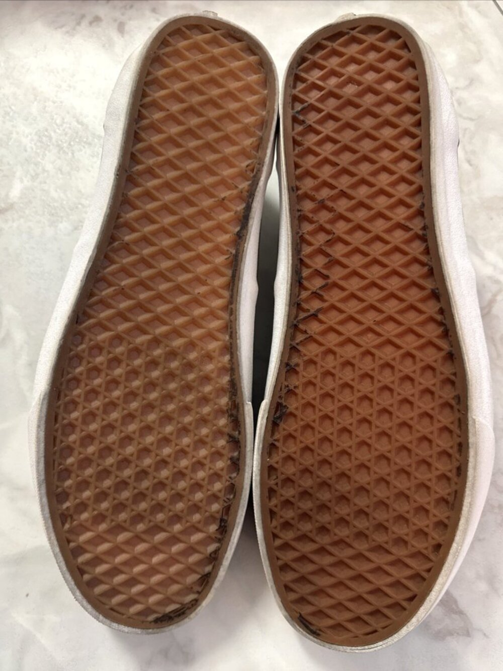 Vans Off the Wall Shoes Mens 12 Gray Charcoal ERA Lace Up Sneakers Skater w/Box - Picture 7 of 11